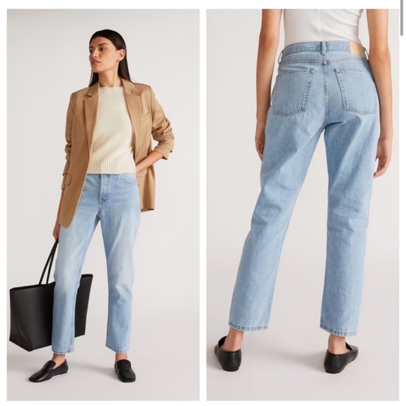 New Everlane 90s Cheeky Straight Jeans - Picture 3 of 7
